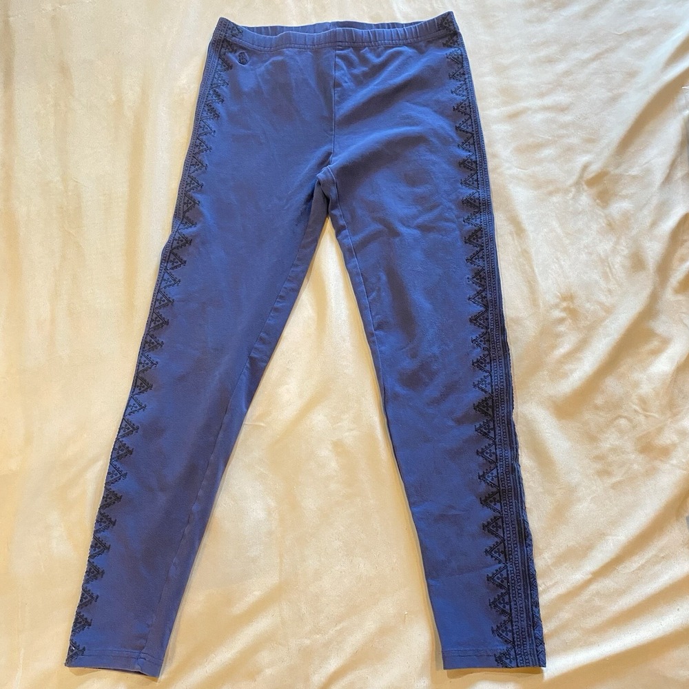 Polo Ralph Lauren Big Girls Logo Stretch Jersey Leggings Decorative Side‎ Seams